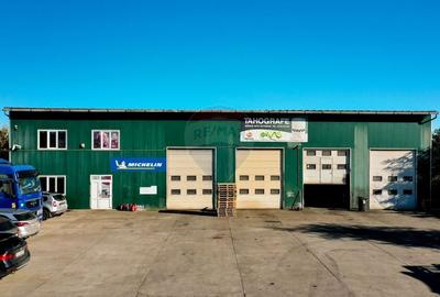 Hala industriala P+1 - 490 mp utili | Teren 2.447 mp | Platforma beton - 1