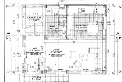 Casă individuală cu 4 camere cu Canalizare în Pantelimon - 6