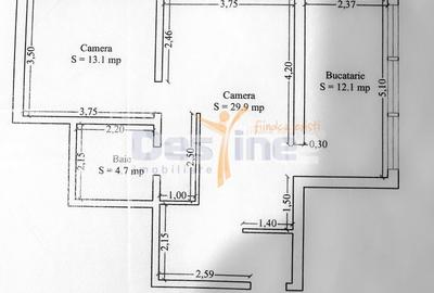 Apartament cu 2 camere, mobilat în Dumbrăvița - 3