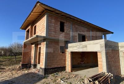 Casa in curs de executie, 170 mp utili, garaj, 770 mp teren, Feleacu