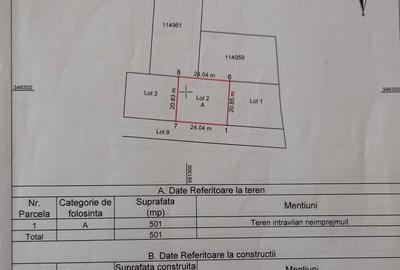 Teren Construcții intravilan de 700 mp, în Corbeanca - 4