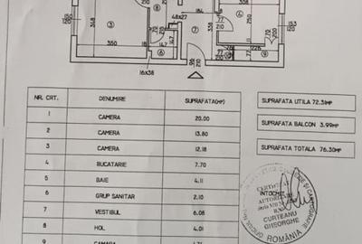 Apartament cu 3 camere decomandat în Unirii