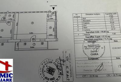 2 cam, Fermelor (bloc nou) 72 mp construita, et. 1, 69 000 Euro - 3