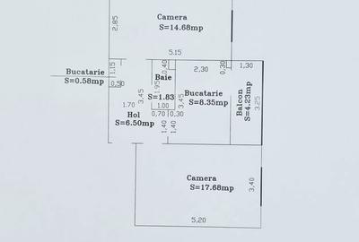 Apartament cu 3 camere, mobilat în Lipovei - 4