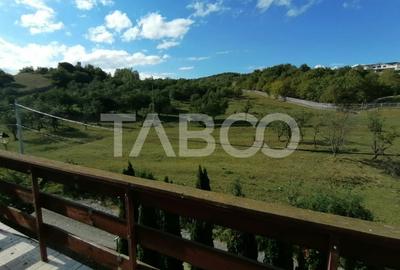 Pensiune 13 camere 16 bai sauna piscina si teren 1565 mp Cisnadioara - 8