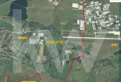 Teren de Vanzare 3.200 mp in Cristian, Sibiu -Posibilitate Dezvoltare Comerciala - 2