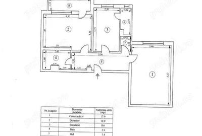 Apartament cu 2 camere decomandat în Gării - 3