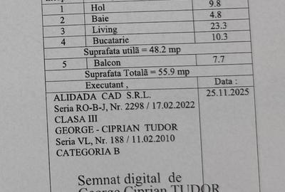 Casă cu 3 camere în Central - 5