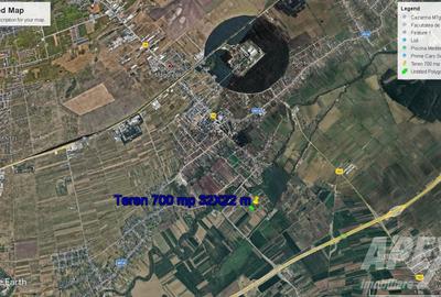 Teren intravilan 780 mp | utilitati publice 100 m| Magurele Str Floarea Soarelui - 2