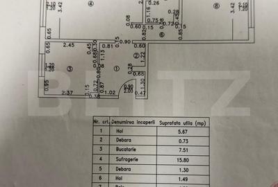 Apartament decomandat, 2 camere, 49 mp, zona Piata din Valea Rosie - 8