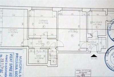 Vanzare apartament 3 camere Iancului, mobilat Vanzare apartament 3 camere Iancului, mobilat - 2