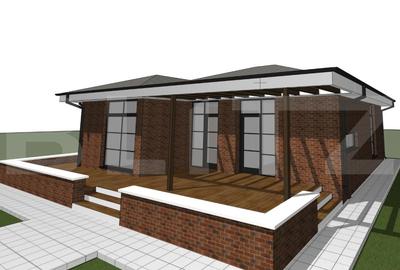 OFERTĂ Casa pe structura metalica 3 camere  144 mp utili, teren 900mp, Razvad - 15