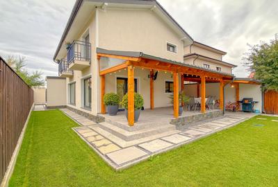 Casa premium, peisagistica, utilitati complete, Stupini - 1