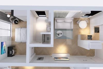 Apartament cu 2 camere, in suprafat utila de 45,88 mp, zona Bradet Apartament cu 2 camere, in suprafat utila de 45,88 mp, zona Bradet - 4