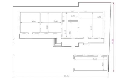 Casă cu 3 camere cu Teren 396 Mp în Central