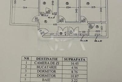Apartament cu 3 camere decomandat, mobilat în Titan - 10