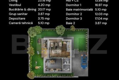 Casa individuala P+1E cu 4 camere, independenta energetic - 6