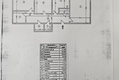 Apartament de vanzare 3 camere, Diham, B.Chisinau, Cernauti - 20