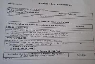 Teren de 900 mp, în Valea Largă - 7