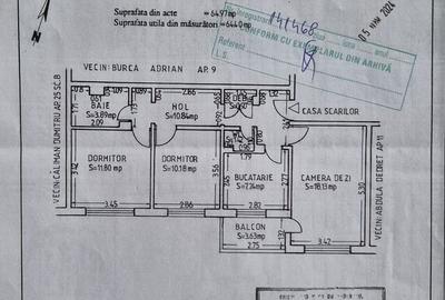 Apartament cu 3 camere decomandat, mobilat în Sud - 4