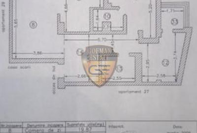 Apartament cu 4 camere decomandat, mobilat în Inel I - 10