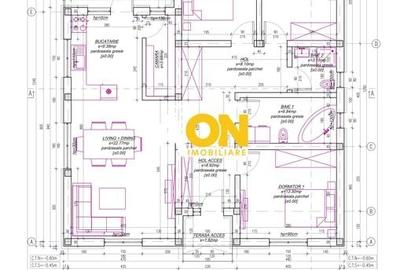 Teren 600 mp, proiect casă 4 camere + autorizație și utilități, Ciugud - 5