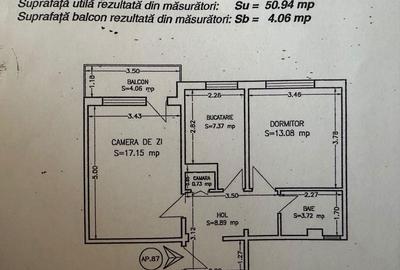 Apartament cu 2 camere decomandat, mobilat în Central - 1