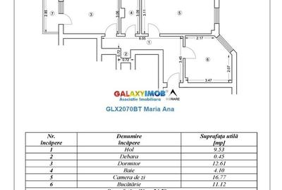 Tur Virtual: Apartament 2 camere, 57.69 mp. etaj 2, Nicolae Iorga! - 3