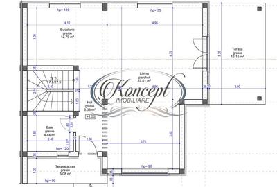 Duplex spatios cu acces rapid spre Cluj, la intrare in Chinteni - 7