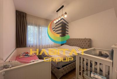 Sisesti 3 camere 73,6 mp 2 bai 2 balcone mobilat/utilat 6 min metrou - 15