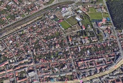 Teren 780 mp cu casa veche cu 2 camere, Timisoara, zona Telegrafului, utilitati