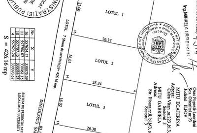 Brancoveanu-Aurel Persu-Postalionului-Zona M3 P+4 niveluri in PUG - 1