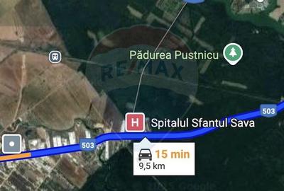 Teren Construcții intravilan de 2141 mp, în Brănești - 2