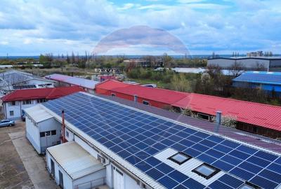 Hale + birouri, teren 5900 mp, 32 m la DN5, fotovoltaice, Giurgiu - 1