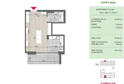 Apartament cu 3 camere în Drumul Taberei - 2