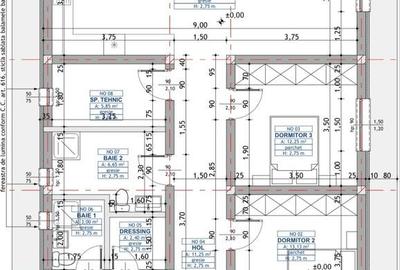 Casă cu 3 camere în Borș - 1