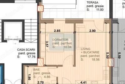 Apartament cu 2 camere semidecomandat în Central - 5