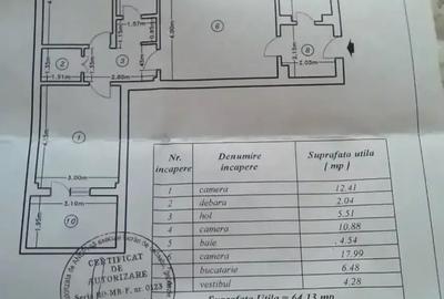 Apartament semidecomandat în Obor