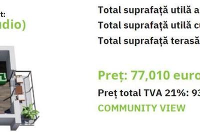 C/1556 De vanzare apartament cu 1 camera in Tudor-Green Residence - 6