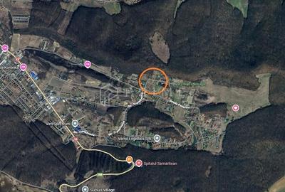 Teren 2.000 mp Corunca – vedere panoramică, lângă pădure, 70 €/mp - 2