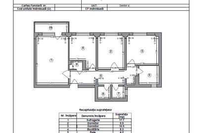 Apartament cu 3 camere decomandat în Tineretului - 13