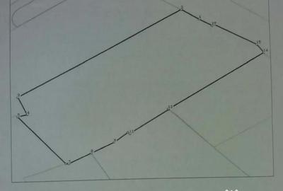 Teren de 1200 mp, în P-ța Rosetti - 3