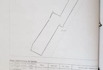 Teren de 539 mp, în Gării - 4