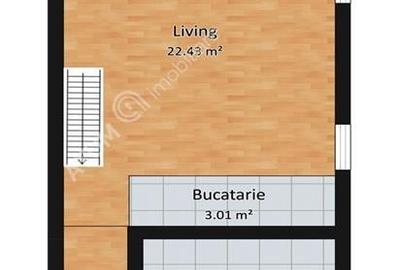 Apartament cu 3 camere mobilat si utilat zona Mihai Viteazu din Sibiu - 9