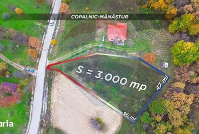Teren de 3000 mp, în Copalnic - 3