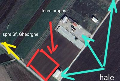 Teren industrial Ozun - Sfântul. Gheorghe 6.300 mp - 1