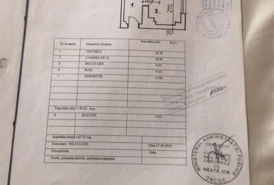 Apartament cu 2 camere decomandat în Uiești - 3