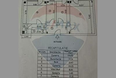 Apartament cu 2 camere decomandat în Calea Victoriei - 14