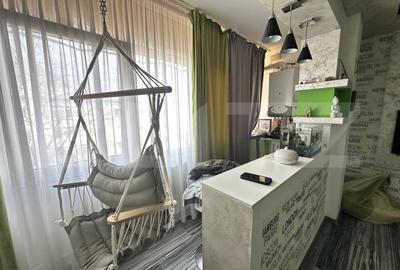 Apartament cu 3 camere semidecomandat, mobilat în Rovine - 3