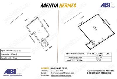 Se inchiriaza Spatiu comercial stradal 30 mp+ 60 mp, optional, Micro 19 - 2